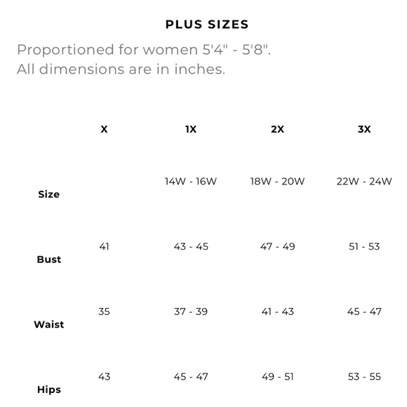 Dress Size Chart Talbots - Picture 4 of 8